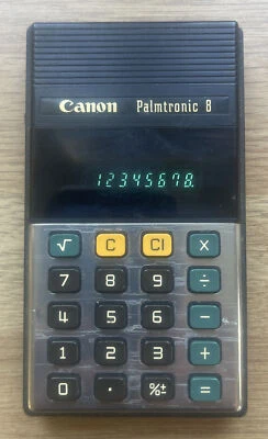 Canon Vintage Calculator Plantronic 8  LD-84 Tested WORKING collectible - Image 1 of 4