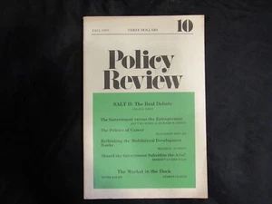 Policy Review (Fall 1979) by Various Authors - Picture 1 of 2