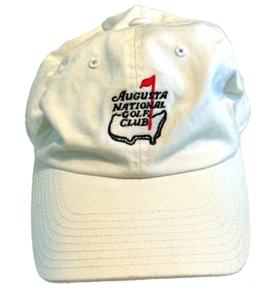 Augusta National Golf Club Members Hat Cap American Needle Masters White ANGC - Picture 1 of 12