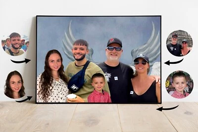 Add Person to Photo, Add Family member to Photo, Photo with Deceased,  Merge Pic - Imagem 1 de 4