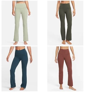 NWT Women's Nike Yoga Dri-FIT Luxe Flared Pants S,M MSRP $110 - Picture 1 of 17