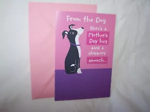 Hallmark Expressions Mother's Day Greeting Card & Envelope ~ From the Dog - Picture 1 of 3