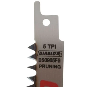 DIABLO View the Collection 9 in. 5 TPI Fleam Ground-Pruning Reciprocating Saw Bl - Picture 1 of 3