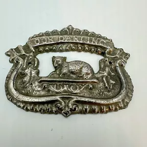 Antico cofanetto vintage bara targa Nostra cara con agnello funerale cimitero macabro - Foto 1 di 8