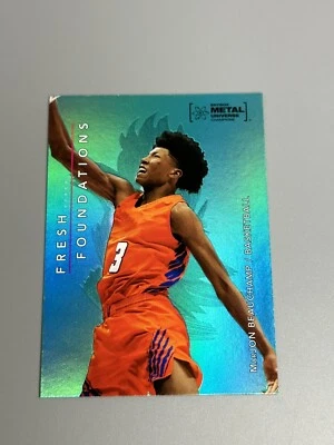 MarJon Beauchamp 2022 Skybox Metal Universe Aqua Fresh Foundations FF15 Bucks - Image 1 of 2
