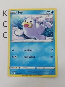 2020 Pokemon TCG Seel 033/196 Common - Picture 1 of 2