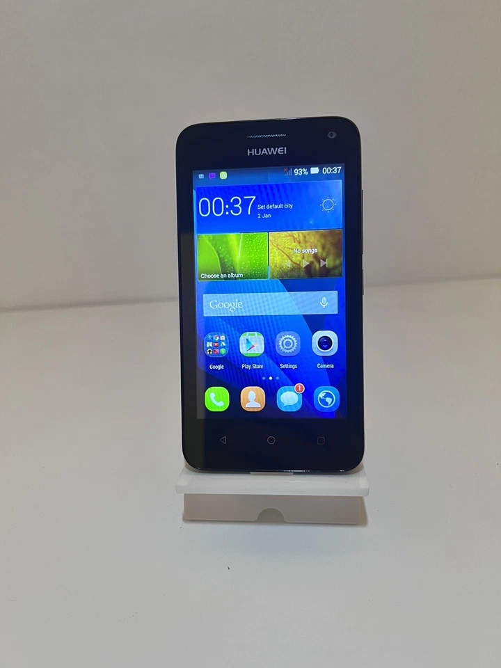 Huawei Ascend Y360 4GB - Black (Unlocked) Smartphone (Y360-U31) - Image 1 of 4