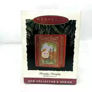 1993 Hallmark Keepsake Ornament Humpty Dumpty Mother Goose Story Book - Picture 1 of 11