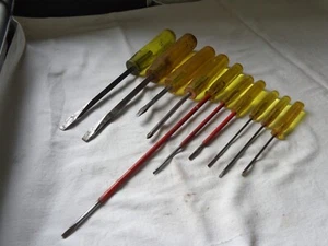 Job Lot of Ten Vintage Stanley / Footprint Military Stamped Tools - See Picture! - Picture 1 of 20
