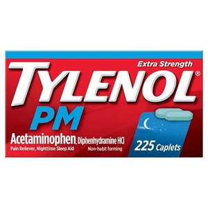 Tylenol PM Extra Strength 225 Caplets - Picture 1 of 1
