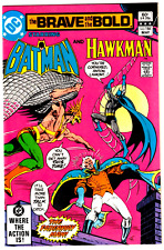 BRAVE & THE BOLD #186 (NM-) BATMAN! HAWKMAN! PENGUIN! FADEAWAY MAN! 1982 DC
