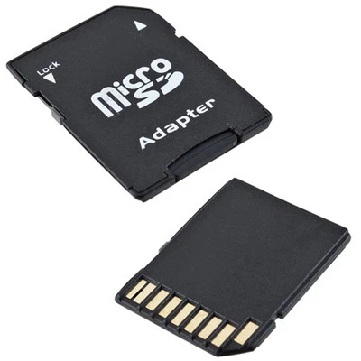 10PCS TF Micro SD SDHC To SD Card Adapter Converter Convertor ON SALE - Image 1 of 4
