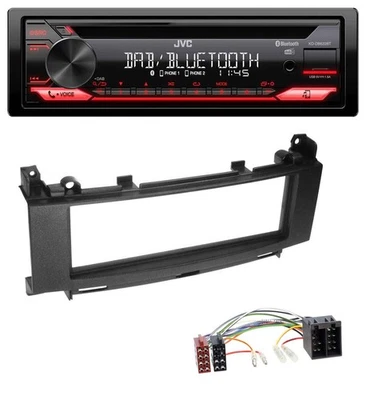 JVC CD DAB USB Bluetooth MP3 Autoradio für Mercedes B-Klasse W245 A-Klasse W176 - Bild 1 von 4