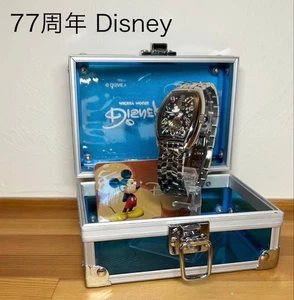 Reloj Disney Fantasy Hour Mickey's 77 Aniversario Usado Japón Con Caja - Imagen 1 de 20