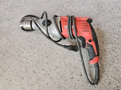 Milwaukee 5378-20 1/2" Hammer Drill Heavy Duty Corded Used Works Good - Image 1 of 3