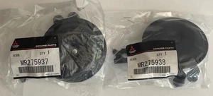 Mitsubishi MR275937 High MR275938 Low Tone Horns Lancer Evo 5 6 6.5 TME Genuine - Picture 1 of 7