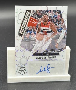 Pictogramas de mosaico Panini Marcus Smart 2024-25 autógrafo blanco Prizm/25 - Imagen 1 de 5