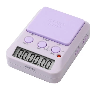 dretec Study Timer Time Up 2 Limited Color Purple Learning Timer - Image 1 of 4