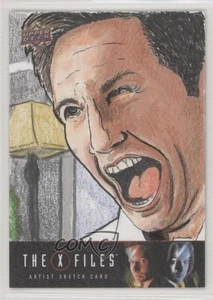 2019 Upper Deck X Files: UFOs and Aliens 1/1 Darren Coburn-James Auto Sketch h8y - Picture 1 of 3