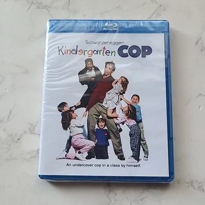 Kindergarten Cop NEW Sealed Blu-ray 1990 Arnold Schwarzenegger Widescreen Foto 1 de 4