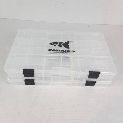 Nova caixa de equipamento de pesca KastKing pacote com 2 bandeja utilitária 3700 equipamento de pesca de armazenamento - Imagem 1 de 3