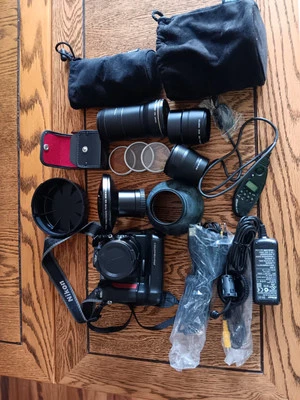 nikon coolpix 8700 digital camera And Fish Eye Lense - Image 1 of 4