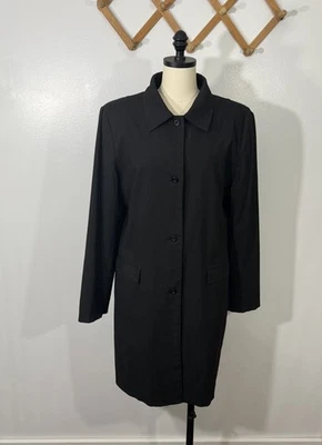 Gabardina Gap Vintage Y2K negra 12 Foto 1 de 4