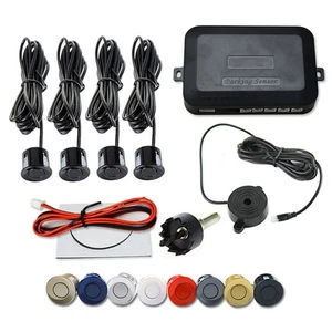 Kit Sensor Aparcamiento Coche 12V 22Mm Universal 4 Sensores Zumbador Radar Respaldo Inverso  - Imagen 1 de 19