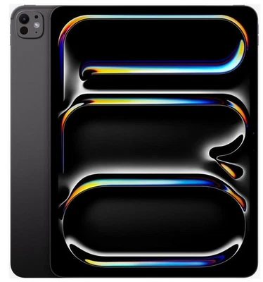 Apple iPad Pro 13'' / 2024 / 256GB / Wi-Fi + Cellular / 5G / Space Schwarz - WOW - Bild 1 von 3