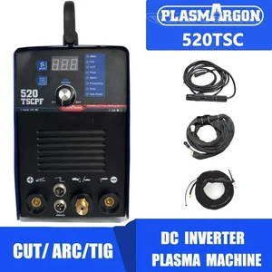 520TSCPF 3-In-1 Plasma Welding Machine 220V DC Inverter TIG/ARC/CUT Metal Work - Picture 1 of 8