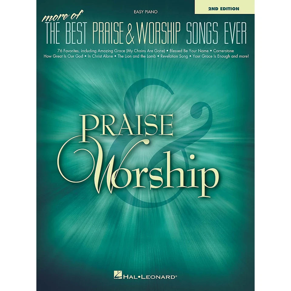 Hal Leonard More of The Best Praise & Worship Songs Ever 2nd Edition