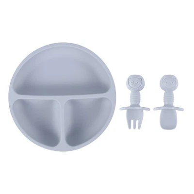 Silikon Platte für Babys, Saugen  Baby SchüSsel, Mikrowellen Sicher Te4793 - Bild 1 von 4