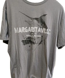 Margaritaville Since 1977 Fishing In The Ocean Men's Gray T-shirt Extra Large - Bild 1 von 6