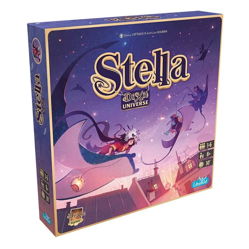 LIBELLUD Stella - Ein Dixit Spiel - Familienspiel - 3-6 Spieler ab 8 Jahren - DE -Neu+OVP
