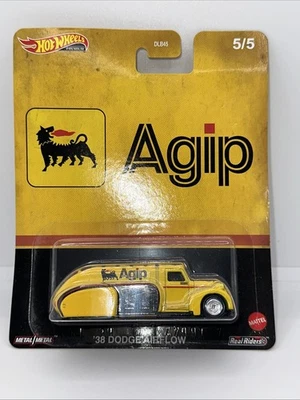 Dodge Airflow 2021 Hot Wheels Premium Agip 1938 aceite metal pilotos reales 5/5 Foto 1 de 3