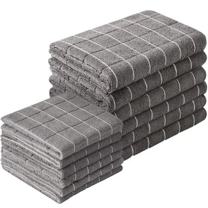 Microfiber Kitchen Towels and Dishcloths Set, 26 X 18 Inch and 12 X 12 Inch, ... - Picture 1 of 6