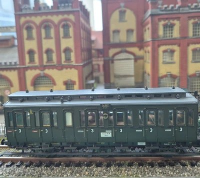 Roco H0 44511 Personenwagen Abteilwagnen 3. Kl der DRG 54 827 Erfurt in OVP/2514 - Bild 1 von 4