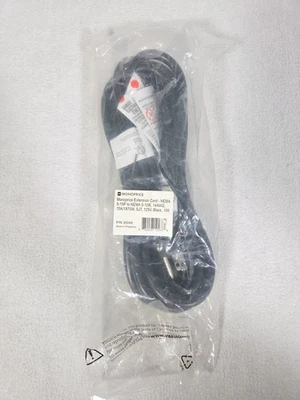 Monoprice - 35049 - Extension Cord - Nema 5-15p To Nema 5-15r, 14awg, Black 15ft - Image 1 of 3