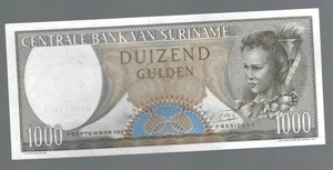 Banknote Suriname P124 1000 Gulden 1963 - Bild 1 von 2