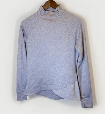 Mondetta Mujer Atlético Top Pullover Cuarto Cremallera Púrpura Claro Talla S Foto 1 de 4