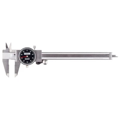 52-008-005-0 Black Face Dial Caliper with 0-6" Measuring Range - Image 1 of 2