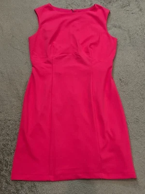 Vestido Vaina Donna Morgan Para Mujer 10 Rosa Sin Mangas Informal Modesto Oficina Carrera Foto 1 de 4