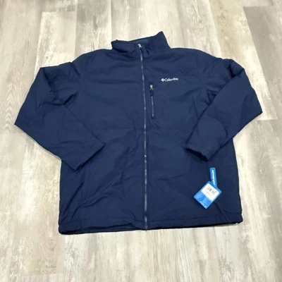 Columbia Northern Utilizer II Jacket Blue Big & Tall Men's Size 2XT Comfort NWT - Image 1 of 4
