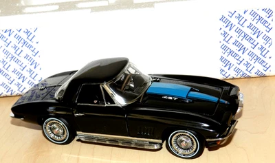 FRANKLIN MINT CORVETTE STING RAY L-88 1:24 SCALE GEM PIECE w/ORIGINAL BOX 1967 - Image 1 of 4