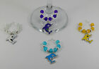SET OF 4 DOLPHIN  WINE GLASS CHARMS TABLE DECORATION IDEAL GIFT