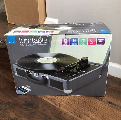 New iLIVE Turntable With Bluetooth Wirless ITTB476G - Image 1 of 2