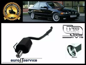 EXHAUST SPORT MUFFLER For BMW 3 SERIES E36 318iS 1990-1994 1995 1996 1997 TIP 80 - Picture 1 of 1
