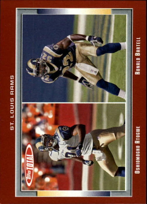 2006 Topps Total Red Football Card Pick 359-550 - Image 1 of 1