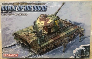 1/35 Battaglia delle Ardenne KING TIGER sPzAbt 501 con Paracadutisti *Drago 6254 - Foto 1 di 7