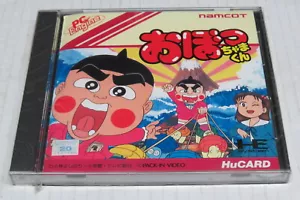 Obocchama Kun PC Engine NEC HuCard Duo-RX GT LT Namco * Brand NEW Sealed * - Picture 1 of 12